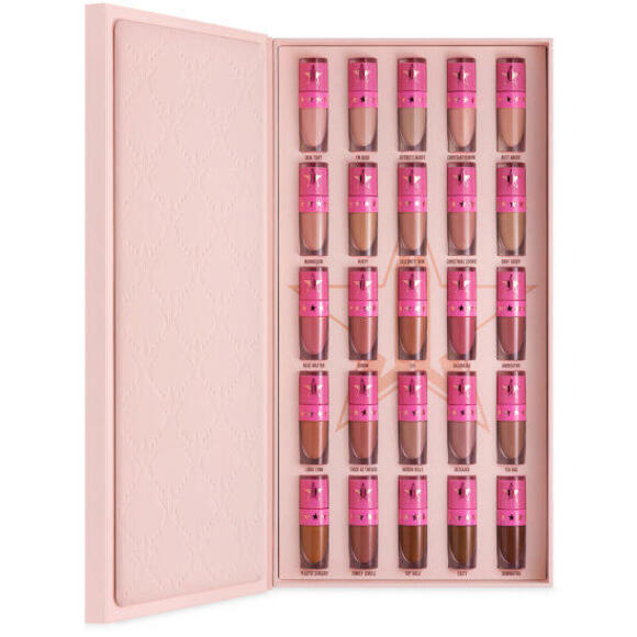 NEW Jeffree Star Mini Nude Liquid Lipstick Vault Collection of 25 - Picture 1 of 11